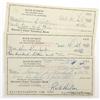 Image 1 : Rock Hudson Personal, Handsigned Checks