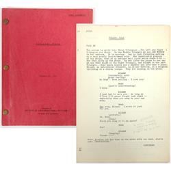 Rock Hudson's Working Copy of "Pillow Talk"