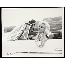 George Barris - "Marilyn Monroe-In the Car" From the Last Photos, 1962.