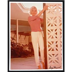 George Barris - "Marilyn Monroe-White Slacks" From the Last Photos, 1962.