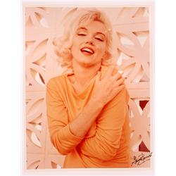 George Barris "Marilyn Monroe-Orange Blouse" from the Last Photos, 1962
