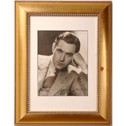 Hurrell, George - Vintage Photo of Johnny Mack Brown Signed by Brown and Hurrell