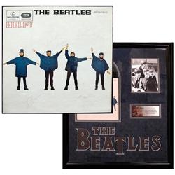 The Beatles - "HELP! " Album Cover Signed