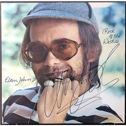 John, Elton - Signed "Rock of the Westies" Album Cover