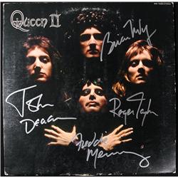 Queen - Album Cover Signed by All Four Members