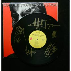 Rolling Stones - "Tattoo You" Album Signed