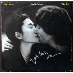 Yoko Ono - "Double Fantasy" Album Cover Signed