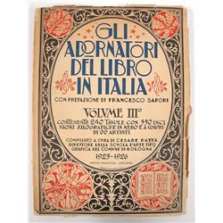 Gli Adornatori dei Libro in Italia - Italian Art Book