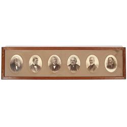 Six Busts Of Famous Authors