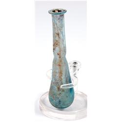Roman Glass unguentaria (tear bottle), 1st-2nd century A.D.
