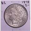 Image 1 : 1878-S $1 Morgan Silver Dollar Coin