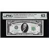 Image 1 : 1950 $10 Federal Reserve Note St. Louis Fr.2010-HW Wide PMG Choice Uncirculated 63EPQ