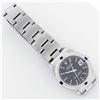 Image 8 : Rolex Midsize Stainless Steel Black Index Stainless Steel Datejust Wristwatch