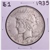 Image 1 : 1935 $1 Peace Silver Dollar Coin