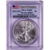 Image 1 : 2012-(W) $1 American Silver Eagle Coin PCGS MS69 First Strike West Point Mint