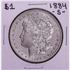 Image 1 : 1884-S $1 Morgan Silver Dollar Coin