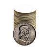 Image 1 : Roll of (20) Brilliant Uncirculated 1959 Franklin Half Dollar Coins