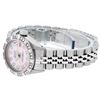 Image 6 : Rolex Ladies Stainless Steel Pink MOP Diamond Datejust Wristwatch