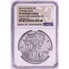 Image 1 : 2016-W Lettered Edge $1 Proof American Silver Eagle Coin NGC PF70 Ultra Cameo