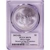 Image 2 : 2013-S $1 American Silver Eagle Coin PCGS MS70 First Strike Mercanti Signature