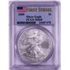 Image 1 : 2000 $1 American Silver Eagle Coin PCGS MS68 First Strike