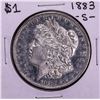 Image 1 : 1883-S $1 Morgan Silver Dollar Coin