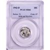 Image 1 : 1942-D Mercury Dime Coin PCGS MS66