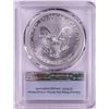 Image 2 : 1988 $1 American Silver Eagle Coin PCGS MS69 First Strike