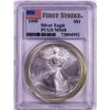 Image 1 : 1995 $1 American Silver Eagle Coin PCGS MS68 First Strike