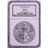 Image 1 : 1997 $1 American Silver Eagle Coin NGC MS69