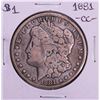 Image 1 : 1881-CC $1 Morgan Silver Dollar Coin