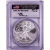 Image 1 : 2013 $1 American Silver Eagle Coin PCGS MS69 First Strike Mercanti Signature