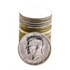 Image 1 : Roll of (20) Brilliant Uncirculated 1964 Kennedy Half Dollar Coins