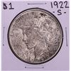 Image 1 : 1922-S $1 Peace Silver Dollar Coin