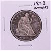 Image 1 : 1873 Arrows Seated Liberty Half Dollar Coin