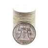 Image 2 : Roll of (20) Brilliant Uncirculated 1962-D Franklin Half Dollar Coins