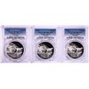 Image 1 : Lot of (3) 2016 Proof South Africa 2 Rand Cheetah Silver Coins PCGS PR70DCAM