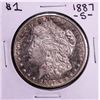 Image 1 : 1887-S $1 Morgan Silver Dollar Coin