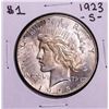 Image 1 : 1923-S $1 Peace Silver Dollar Coin