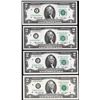 Image 1 : Lot of (4) 1976 $2 Federal Reserve Star Notes