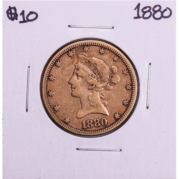 1880 $10 Liberty Head Eagle Gold Coin