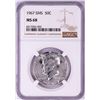 Image 1 : 1967 SMS Kennedy Half Dollar Coin NGC MS68