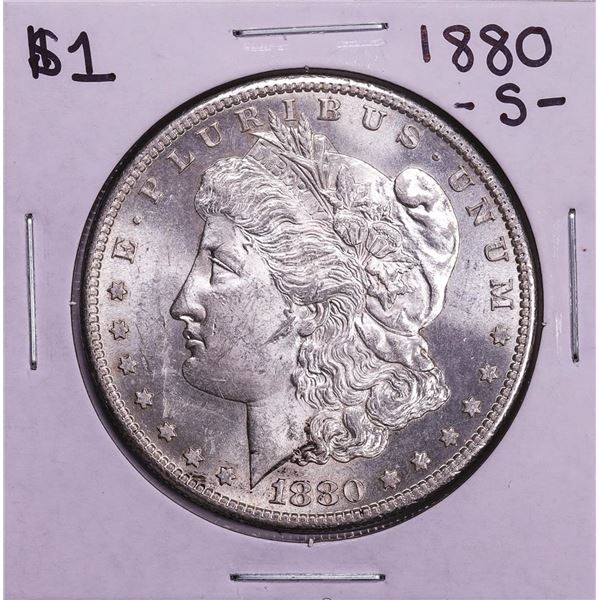 1880-S $1 Morgan Silver Dollar Coin