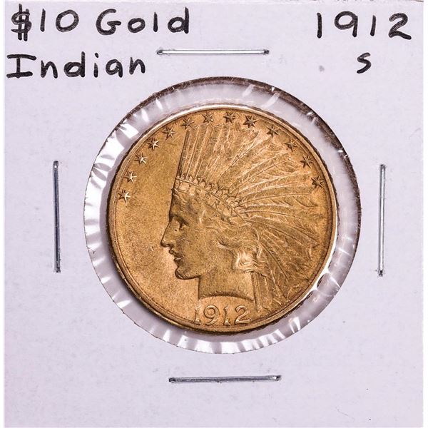 1912-S $10 Indian Head Eagle Gold Coin