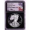 Image 1 : 2018-W $1 Proof American Silver Eagle Coin NGC PF70 Ultra Cameo FDOI Mercanti Signed