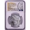 Image 1 : 2021-CC $1 Morgan Silver Dollar Coin Privy Mint NGC MS70 First Day of Issue