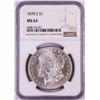 Image 1 : 1878-S $1 Morgan Silver Dollar Coin NGC MS63