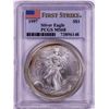 Image 1 : 1997 $1 American Silver Eagle Coin PCGS MS68 First Strike