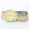 Image 4 : Rolex Men's Two Tone Champagne Jubilee Index Datejust Wristwatch