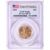 Image 1 : 2009 $10 American Gold Eagle Coin PCGS MS70 First Strike